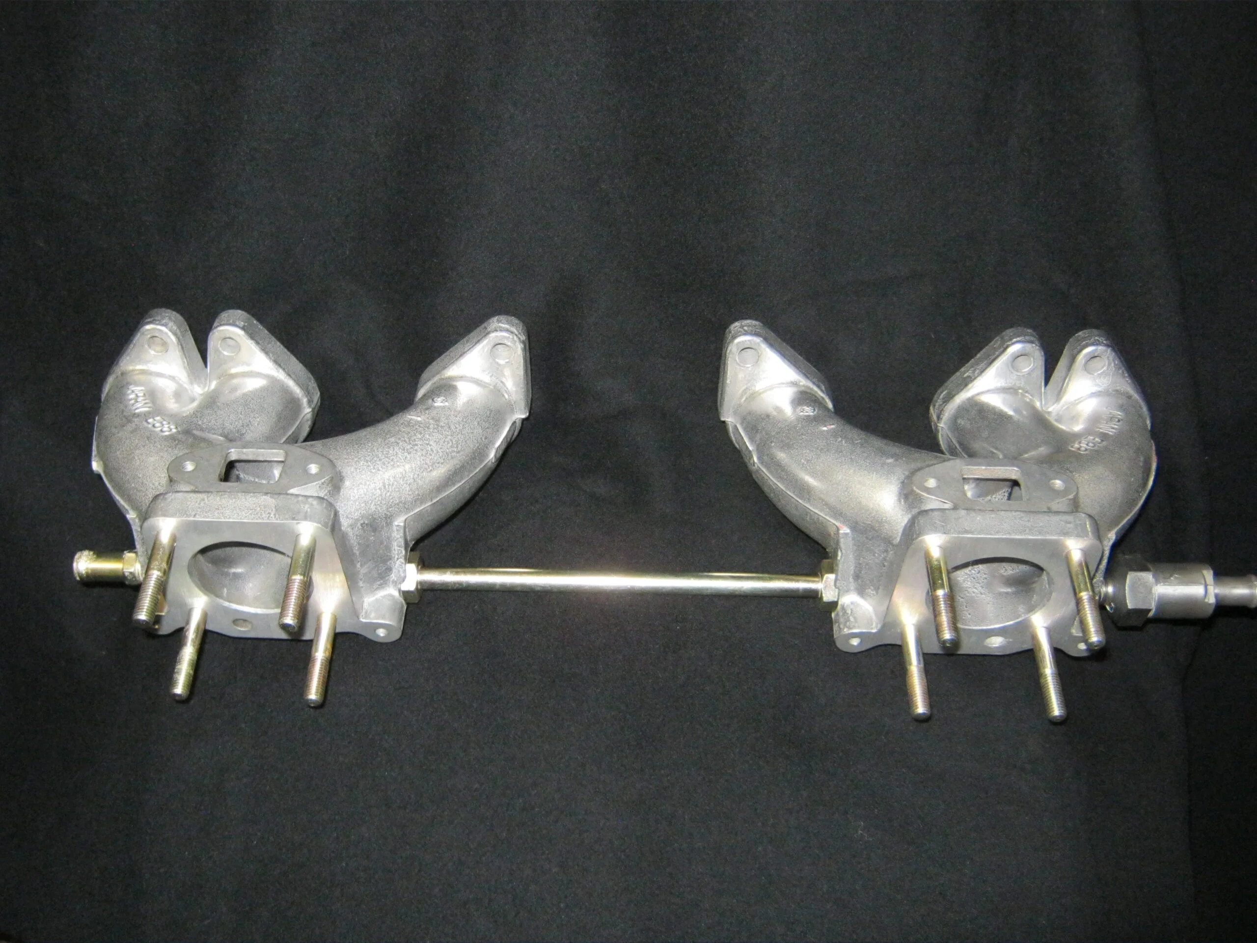 3 screw Intake manifold only - polished & plated